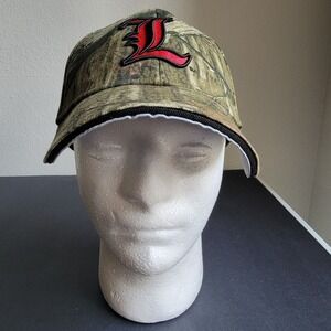 OC Sports‎ Louisville Cardinals Hat Cap Adjustable Camouflage Old English "L"